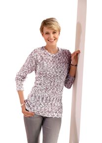 Damske Svetr s kulat&yacute;m v&yacute;střihem s efektn&iacute; př&iacute;z&iacute; burgundsk&aacute; ,velikost 44