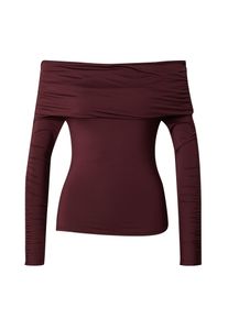 ABOUT YOU x Toni Garrn Ženy Tričko 'Kiara' burgundská červeň XS