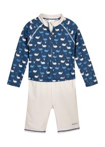 Playshoes Chlapci UV ochrana modrá / marine modrá / offwhite 86/92