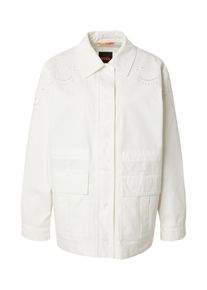 BOSS Ženy Přechodná bunda 'Jokini' bílá džínovina 36