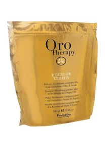 Fanola Oro Therapy De-Color keratinový odbarvovací prášek Zesvětlování a odbarvování vlasů 500 g
