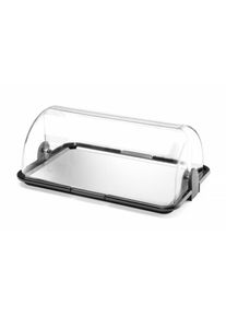 Hendi Rolltop Präsenter transparent für kaltes und warmes Buffet