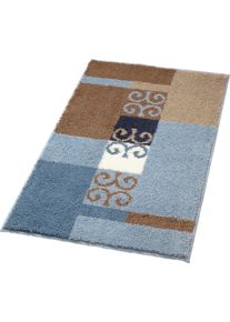 Grund unisex Koupelnová předložka modrá-béžová ,velikost 6 - Potah na víko