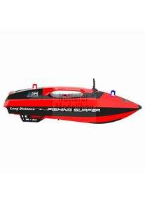 Futterboot Fishing Surfer rot RTR mit GPS V2