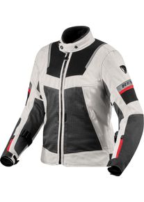 Revit Tornado 4 H2O, textile jacket waterproof women , color: Light Grey/Black , size: 40