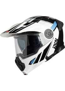 IXS Venture 1.0, flip up helmet , color: Black/White , size: S