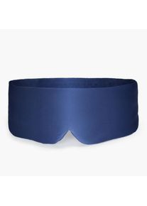 Bollsen Deep Sleep Mask – Maska na Spaní – Maska na Oči proti Vráskám – 100% Zatemňující – Morušové Hedvábí – Prodyšná a Extra Měkká – Tmavě Modrá