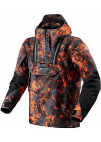 Revit Blackwater 2 H2O Camo, windbreaker waterproof , color: Black/Orange/Grey , size: L