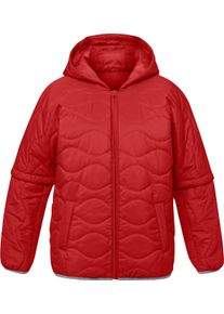 Damske Pro&scaron;&iacute;van&aacute; bunda s odn&iacute;mateln&yacute;mi ruk&aacute;vy červen&aacute; ,velikost 40