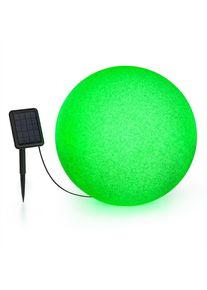 Blumfeldt Shinestone Solar 50, kulová lampa, solární panel, Ø 50 cm, RGB-LED, IP68, akumulátor