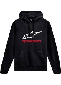 Alpinestars Always V3, hoodie , color: Black/White/Red , size: L