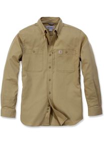 Carhartt Rugged Professional Work, shirt , color: Brown , size: S