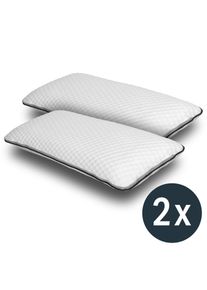 2 x Sleezzz Smart yüksekliği ve sertliği ayarlanabilir minder 33 x 75 cm