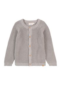 Lil'Atelier Chlapci Pletená bunda 'NMNEmlen' kouřově šedá 98