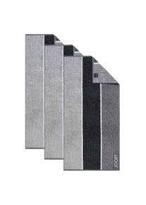 JOOP! Muži Ručník šedá / černá 50x100cm