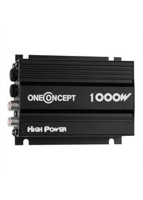 ONECONCEPT 4-kanálový zesilovač ONECONCEPT X4-A4, 600 W, černý