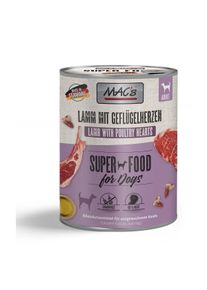MAC's Dog jehněčí a drůbeží srdce 6× 800 g