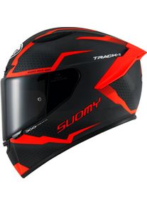 Suomy Track-1 Reaction, full face helmet , color: Matt Black/Red , size: L