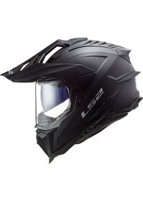 LS2 MX701 Explorer Solid, adventure helmet , color: Matt-Black , size: XL