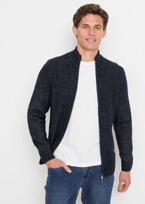 Pletený kabátek se stojáčkem | Modrá | Vel. 48/50 (M) | bonprix