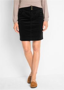 Strečov&aacute; man&scaron;estrov&aacute; sukně | Čern&aacute; | Vel. 34 | man&scaron;estr| bonprix