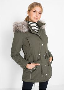 Hřejiv&aacute; parka s pod&scaron;&iacute;vkou | Zelen&aacute; | Vel. 34 | bonprix