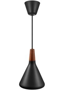 Nordlux Nori 18 Pendelleuchte, E27, IP20, dimmbar, schwarz (2120803003)