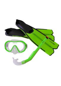 CALTER KIDS S06+M168+F41 PVC, zelený Potápěčský set
