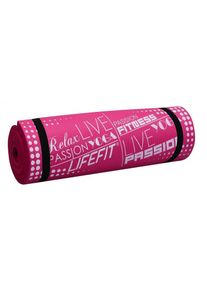 Lifefit Podložka Yoga MAT Exkluziv Plus 180x58x1,5cm světle růžová