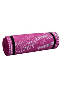 Lifefit Podložka YOGA MAT EXKLUZIV PLUS, 180x60x1.5cm, bordo