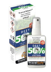 TravelSafe repelent Traveldeet 50% sprej