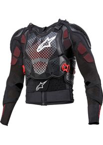 Alpinestars Bionic Tech V3, protector jacket , color: Black/Red , size: XL