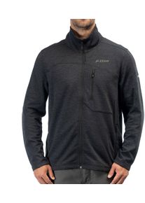 Klim Echo Wool Fleece, textile jacket , color: Black , size: 3XL