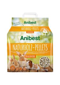 10l Anibest přírodní dřevěné pelety