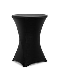 partydeco Potah na koktejlov� st�l �ern� 80x110 cm