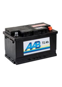 Autobaterie AAB 72Ah, 12V, 680A