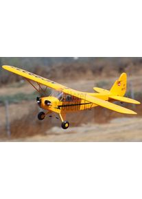 -Komplettes Modellflugzeug Anfängerset Piper J-3 EPO 1400 mm RTF