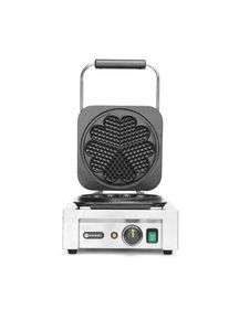 Hendi Gastro Waffeleisen herzförmig Edelstahl 230 V