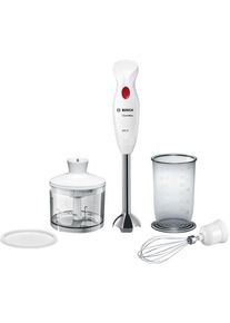 Bosch MSM24500 Stabmixer CleverMixx, 400 W, einfachste Reinigung, CleverMixx, weiß