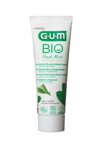 GUM BIO Fresh Mint zubní pasta s Aloe vera, 75 ml