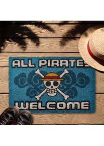 One Piece - All Pirates Welcome Fußmatte