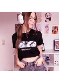 Junji Ito - Maglietta nera con occhi - M - Nero