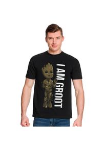 GUARDIANS OF THE GALAXY - I Am Groot Portrait T-Shirt - L - Schwarz