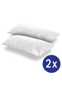 2 x CloudComfort viscoelastic comfort sleeping pillow 40 x 80 cm