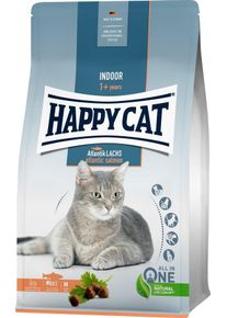 HappyCat Indoor | mit Atlantik Lachs | Katzenfutter | 4 kg