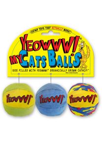 Yeowww! My Cats Balls, 3er Set