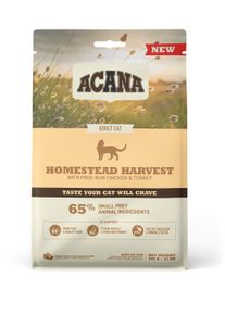 Acana Cat Homestead Harvest | mit Huhn & Truthahn | Katzenfutter | 1.8 kg