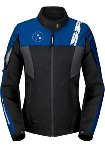 Spidi Corsa, textile jacket H2Out women , color: Black/Grey/Blue , size: XXL