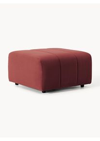 Sametová podnožka Lena Červená Samet Š 78 cm, H 75 cm | Westwing Collection