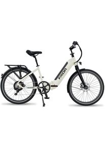 Blaupunkt Frida E-Faltrad, 24", 8-Gang, weiß/schwarz
